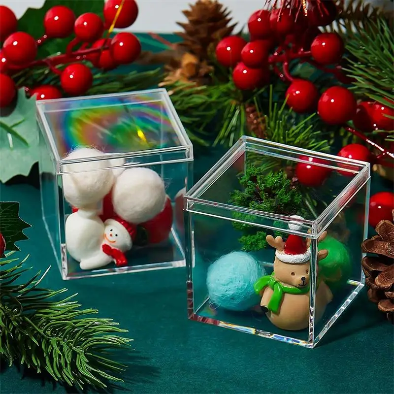 12 PCS Transparent Acrylic Box - مراجعة Food Storage Quart وسعره