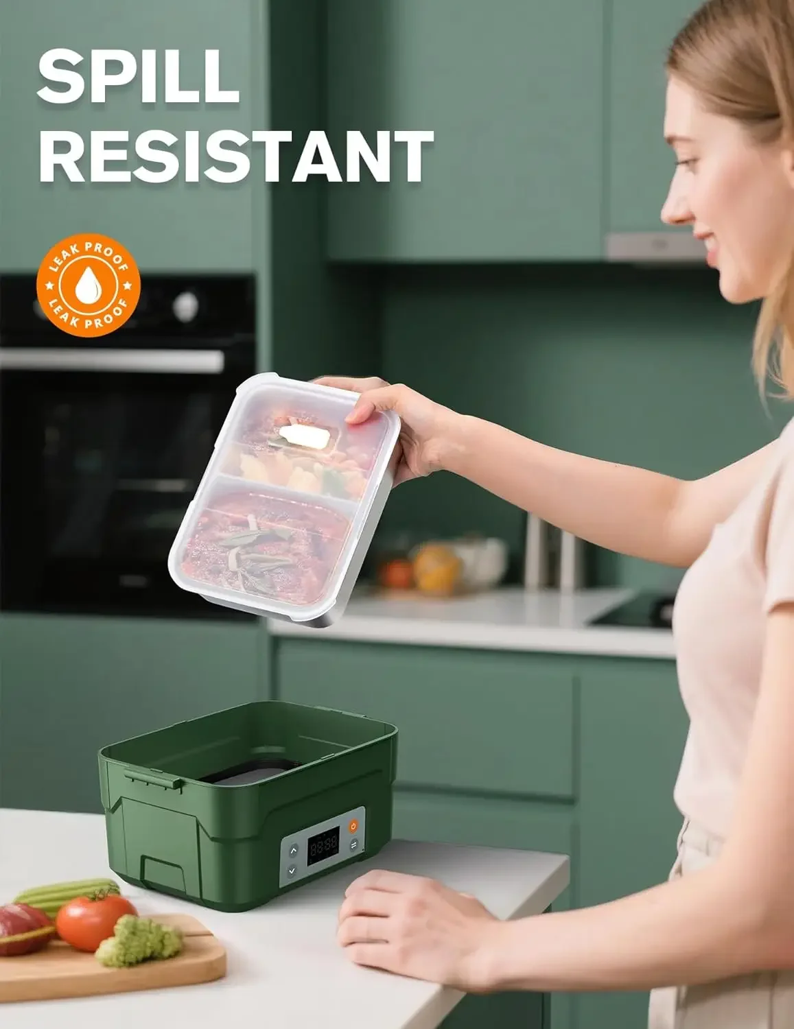 XL 6.3-Cup Cordless Electric L - مراجعة Portable Food Warmer وسعره