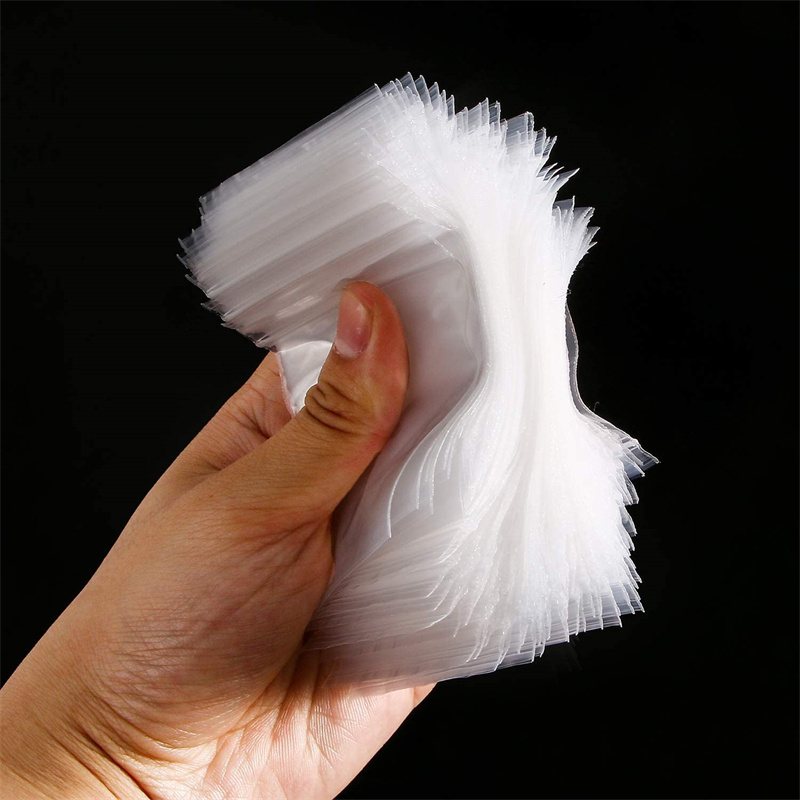 100Pieces Transparent Mini Sma - مراجعة Food Storage Zipper وسعره