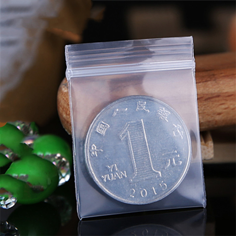 100Pieces Transparent Mini Sma - مراجعة Food Storage Zipper وسعره