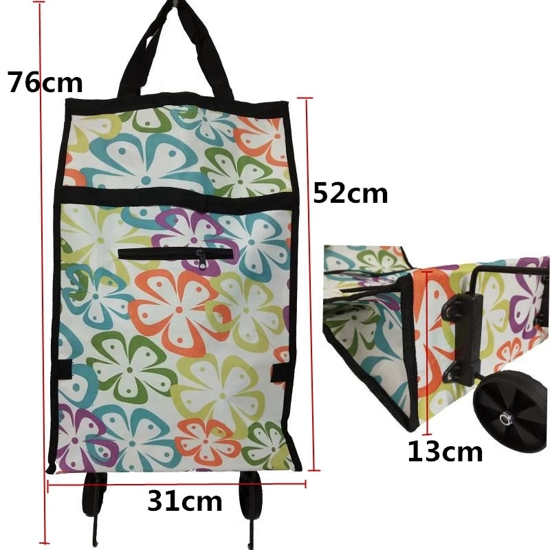Portable Folding Reusable Shop - مراجعة Food Storage With Wheels وسعره