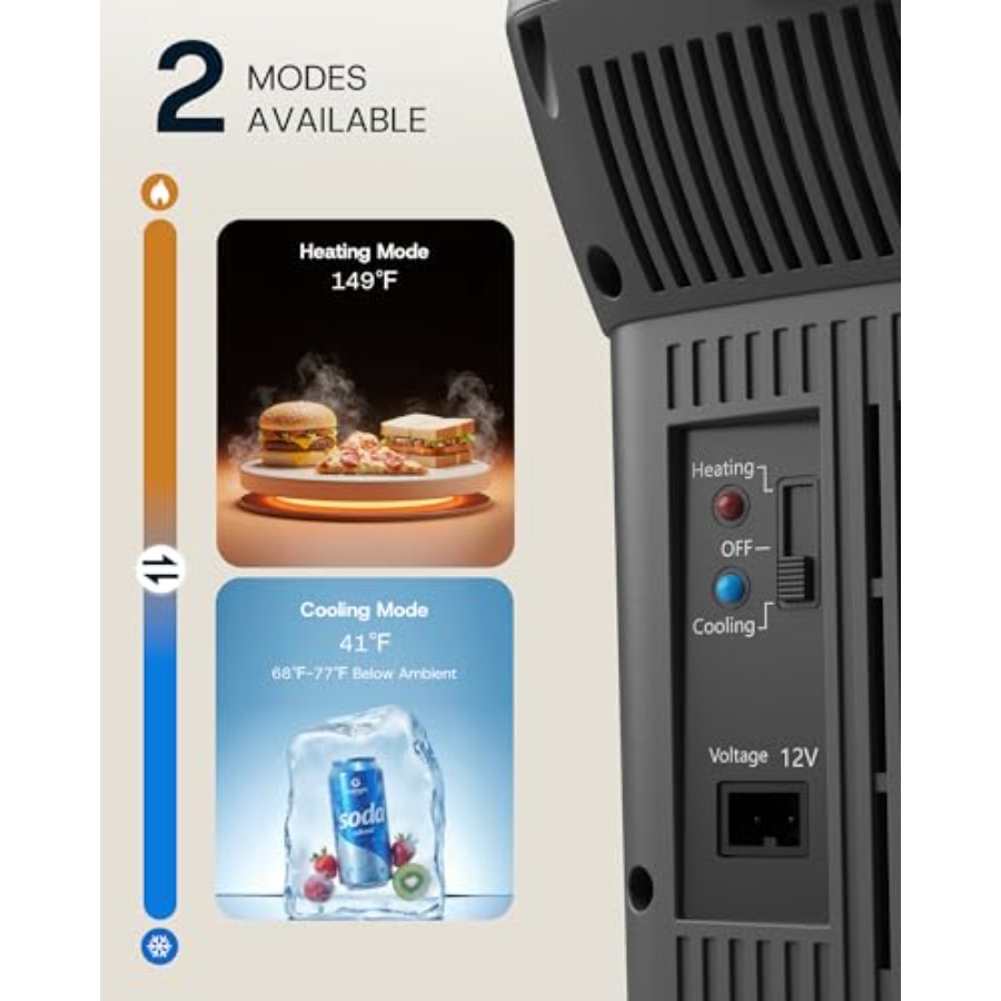 Electric Cooler Warmer 10QT 9L - مراجعة Portable Food Warmer وسعره