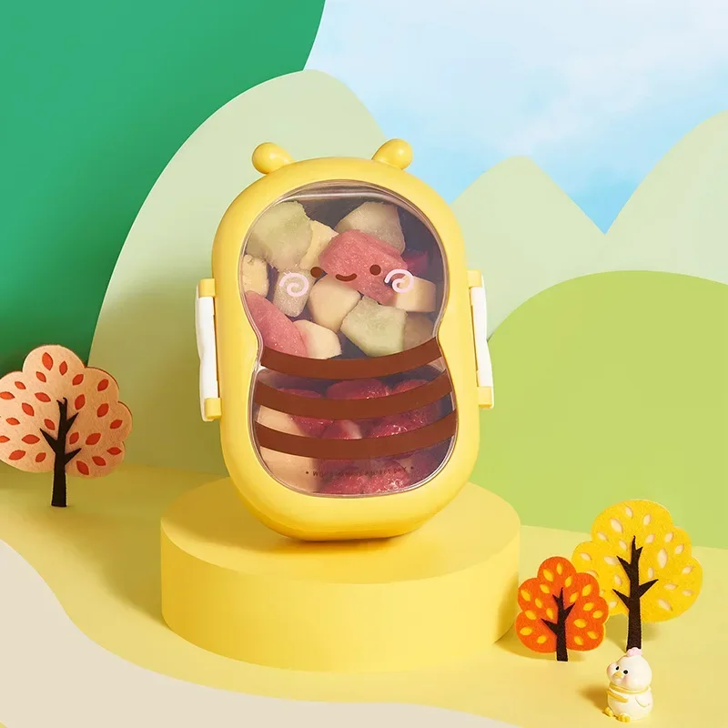 Creative children's compartmen - مراجعة Food Storage Box Stainless Steel وسعره