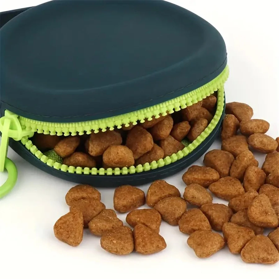 Dog Treat Training Pouch, Port - مراجعة Food Storage Silicone Bags وسعره