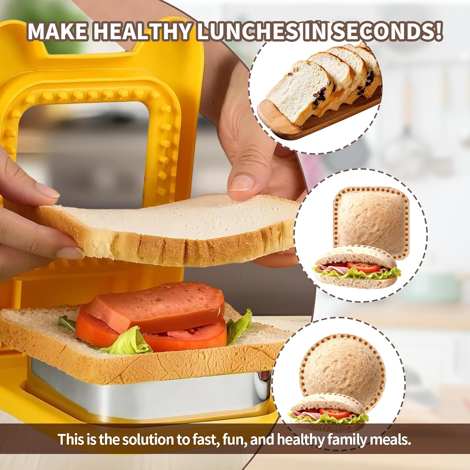 Kids Lunch Sandwich Cutter and - مراجعة Stainless Lunch Box وسعره