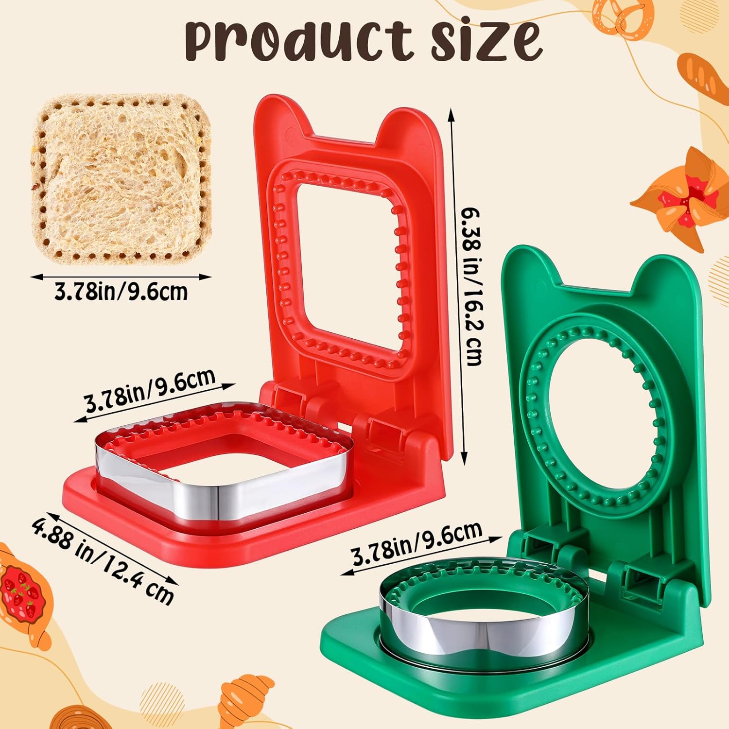 Kids Lunch Sandwich Cutter and - مراجعة Stainless Lunch Box وسعره