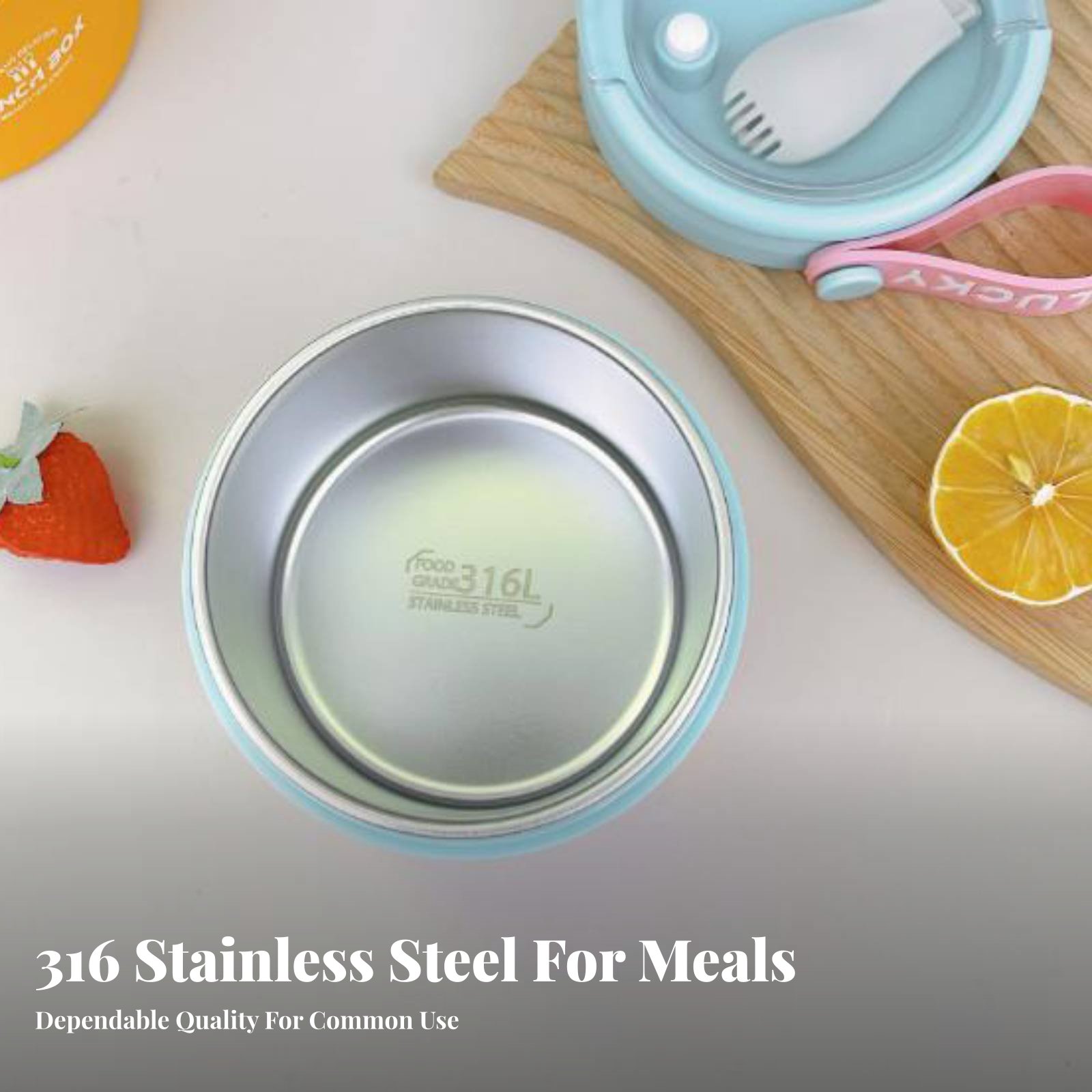 Portable Stainless Steel Lunch - مراجعة Stainless Lunch Box وسعره