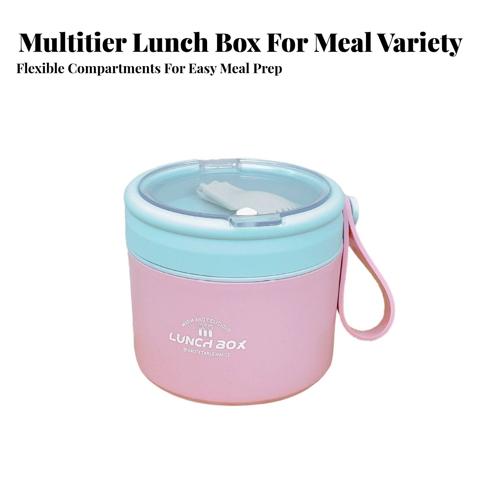 Portable Stainless Steel Lunch - مراجعة Stainless Lunch Box وسعره