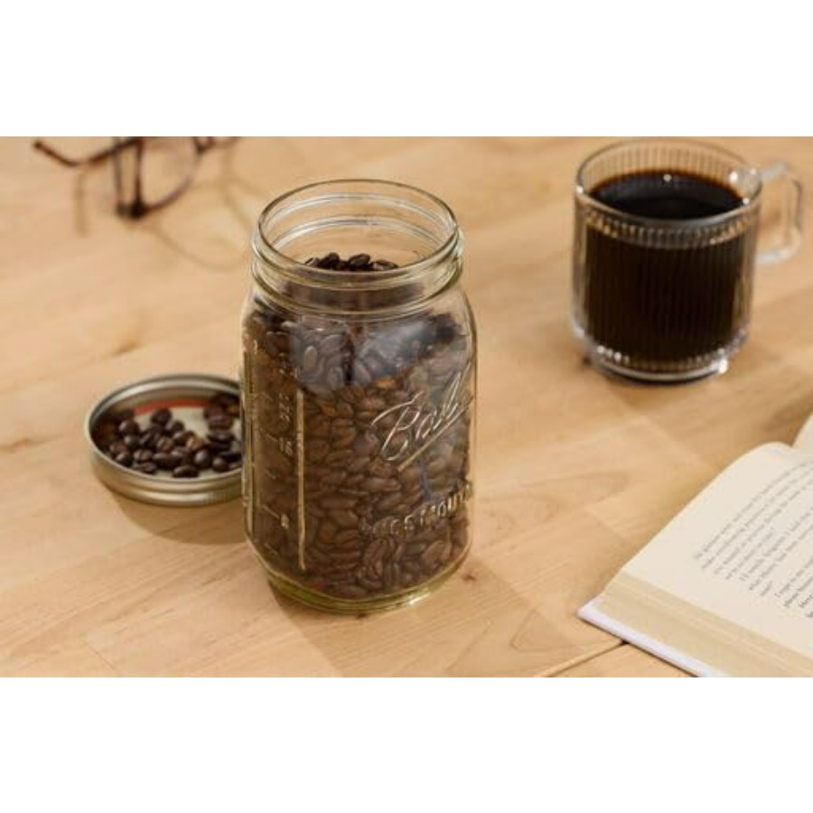 Wide Mouth Clear Glass Canning - مراجعة Mason Jar Wide Mouth وسعره