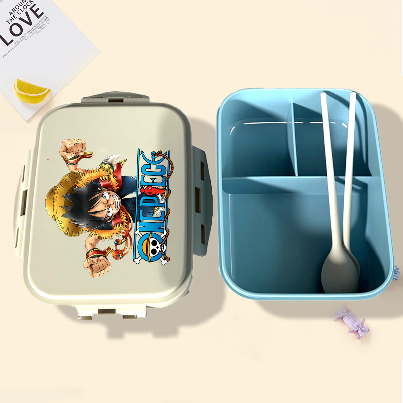 One Piece Lunch Box Luffy Anim - مراجعة Food Storage Lunch Box وسعره