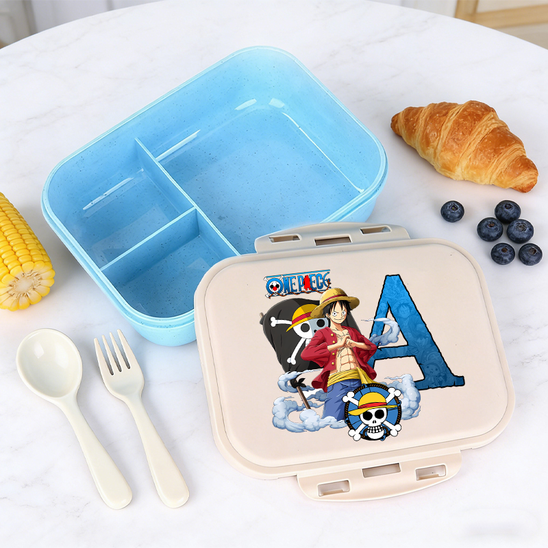 One Piece Lunch Box Luffy Anim - مراجعة Food Storage Lunch Box وسعره