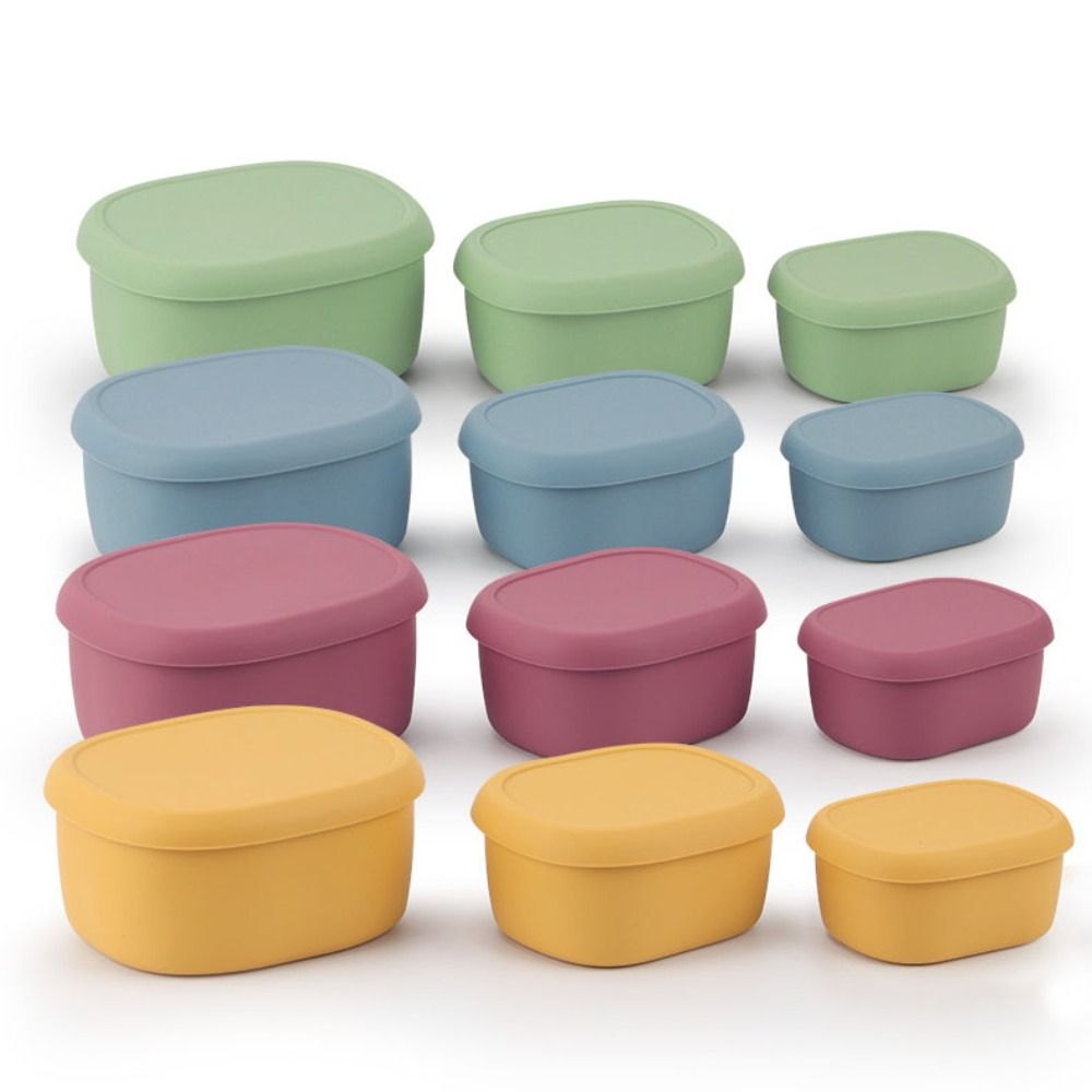 Reusable With Lid Silicone Lun - مراجعة Food Storage Quart وسعره