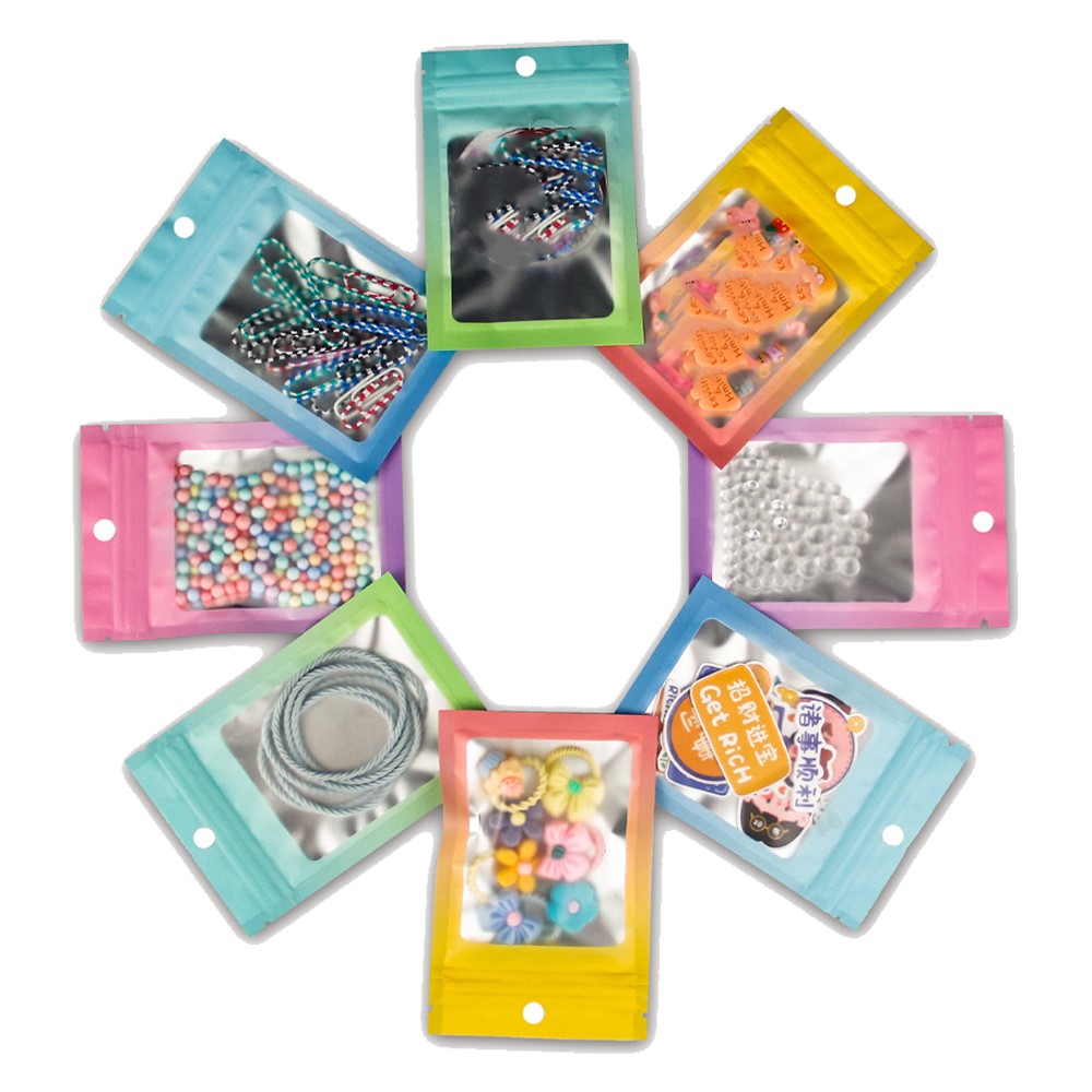 50pcs Gradient Bags Resealable - مراجعة Food Storage Zipper وسعره