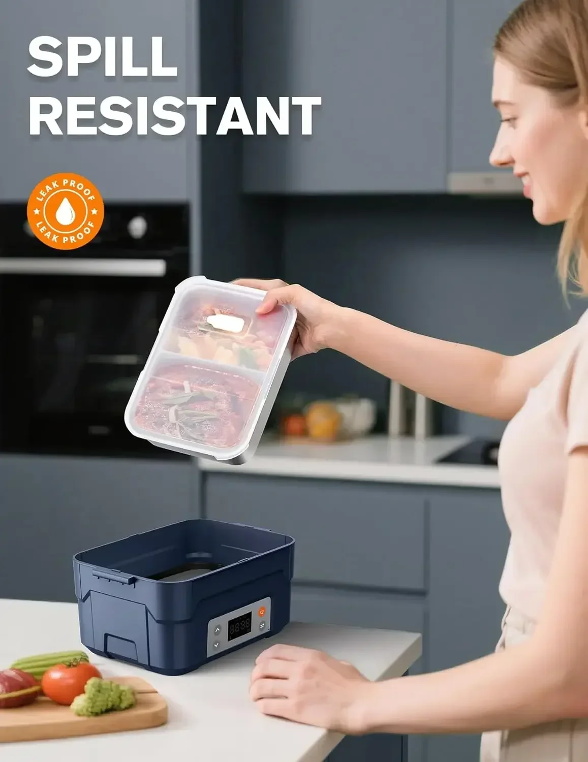 XL 6.3-Cup Cordless Electric L - مراجعة Portable Food Warmer وسعره