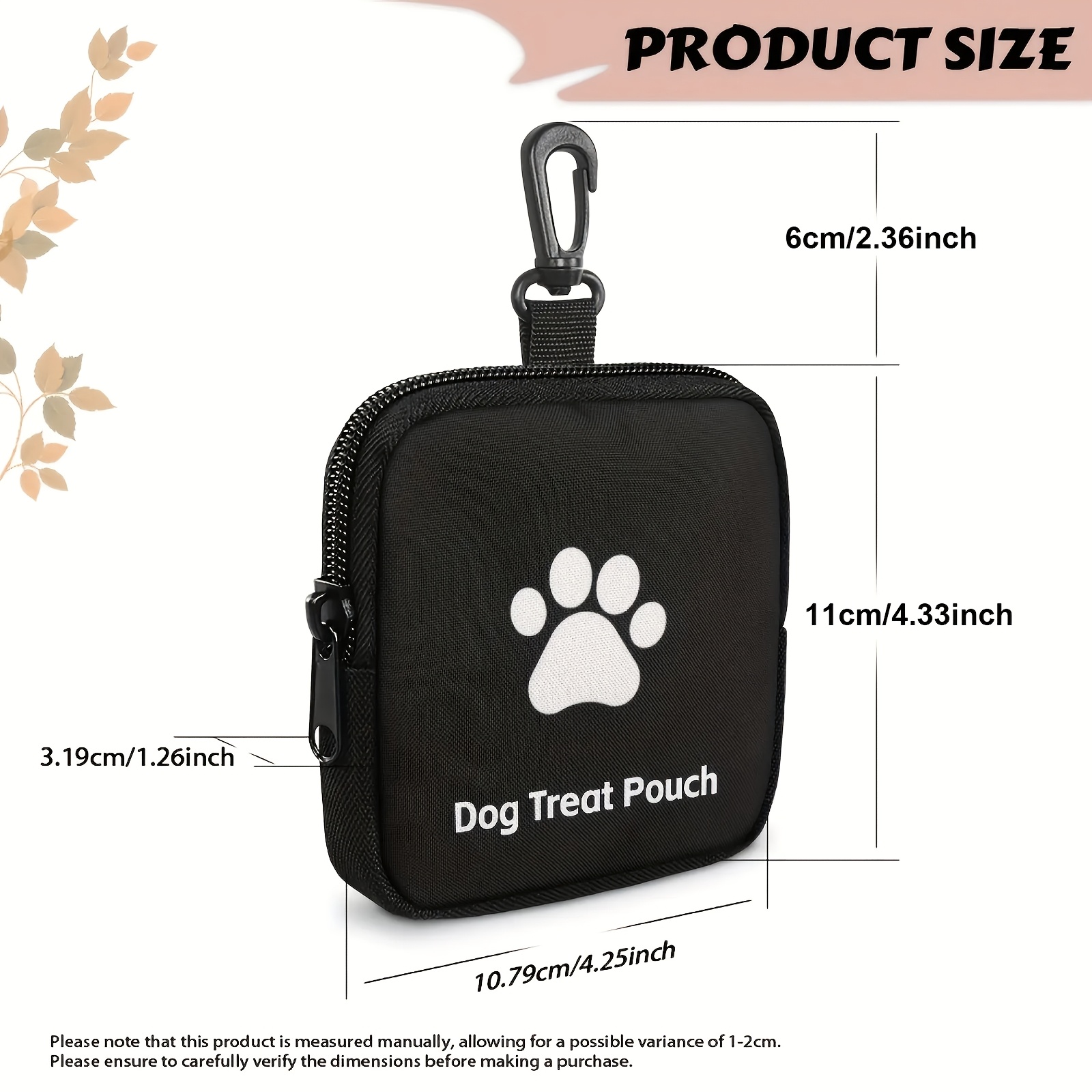 Dog Training Treat Pouch,Trave - مراجعة Food Storage Zipper وسعره