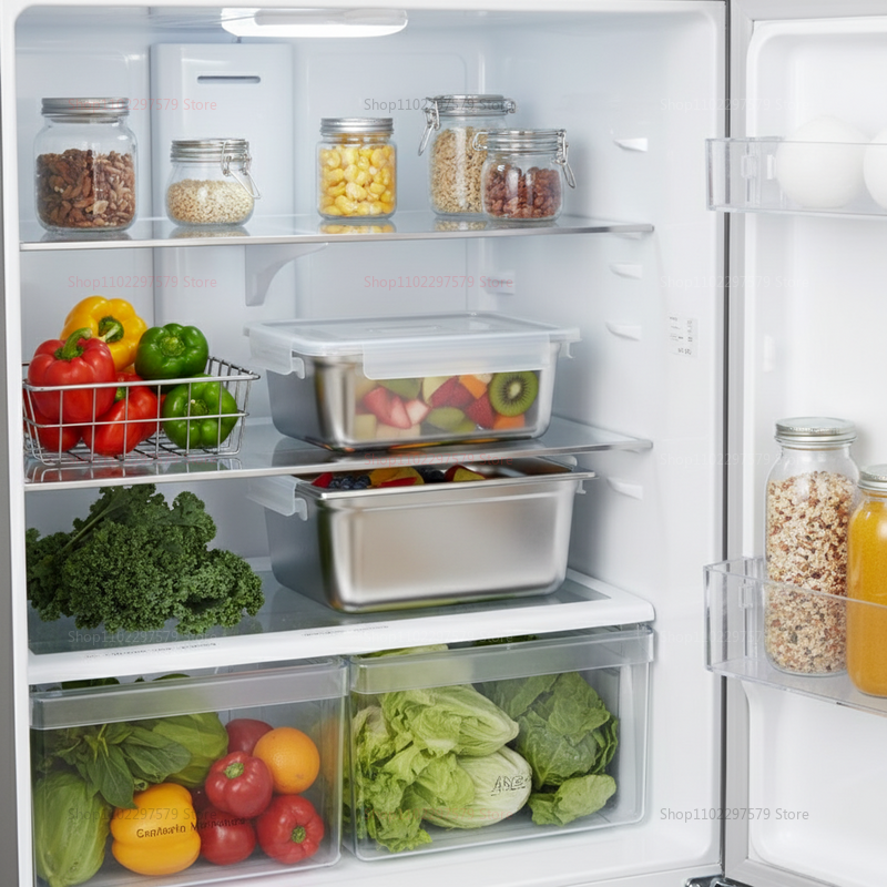 Plate Stainless Steel Food Con - مراجعة Food Storage Box Stainless Steel وسعره