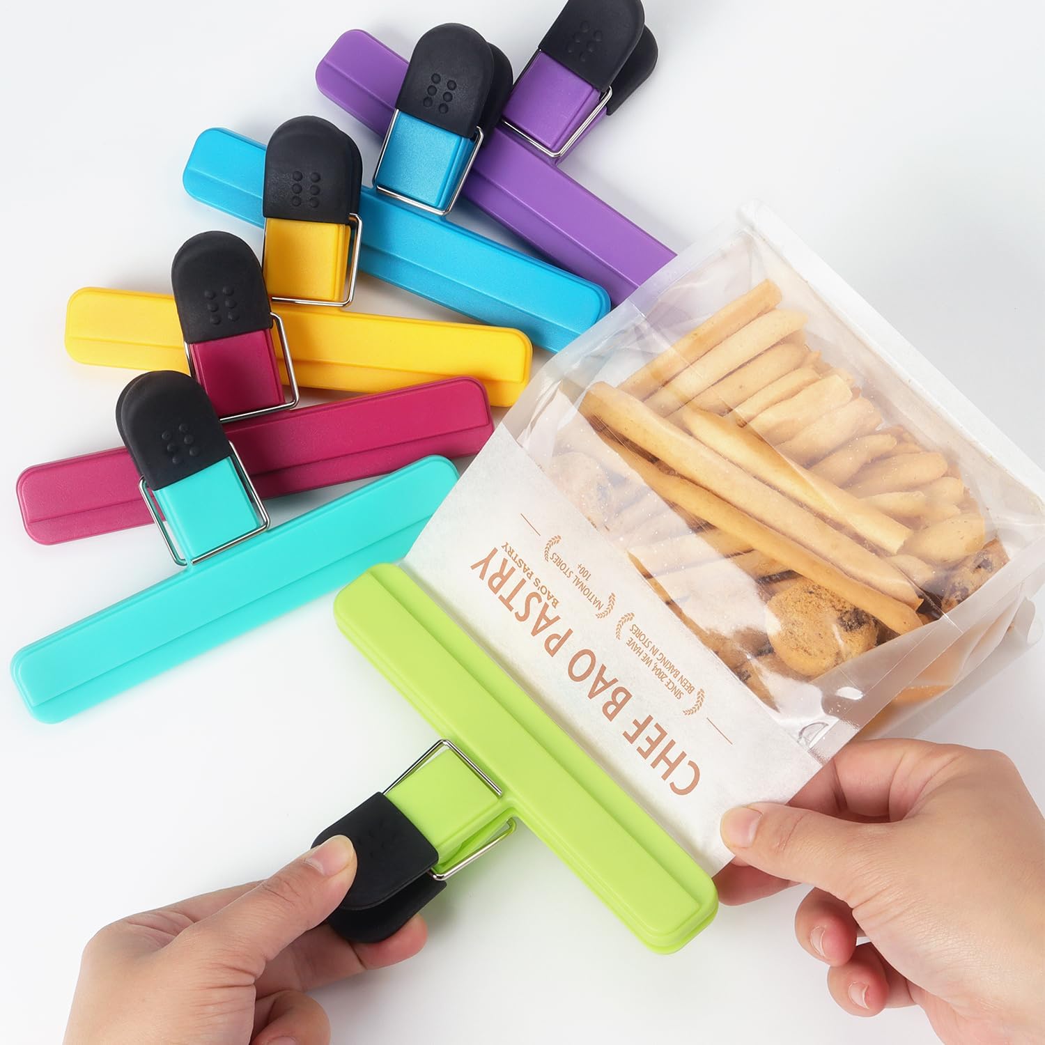 3-12PCS Multi Purpose Sealing  - مراجعة Food Storage Drawer Organizer وسعره