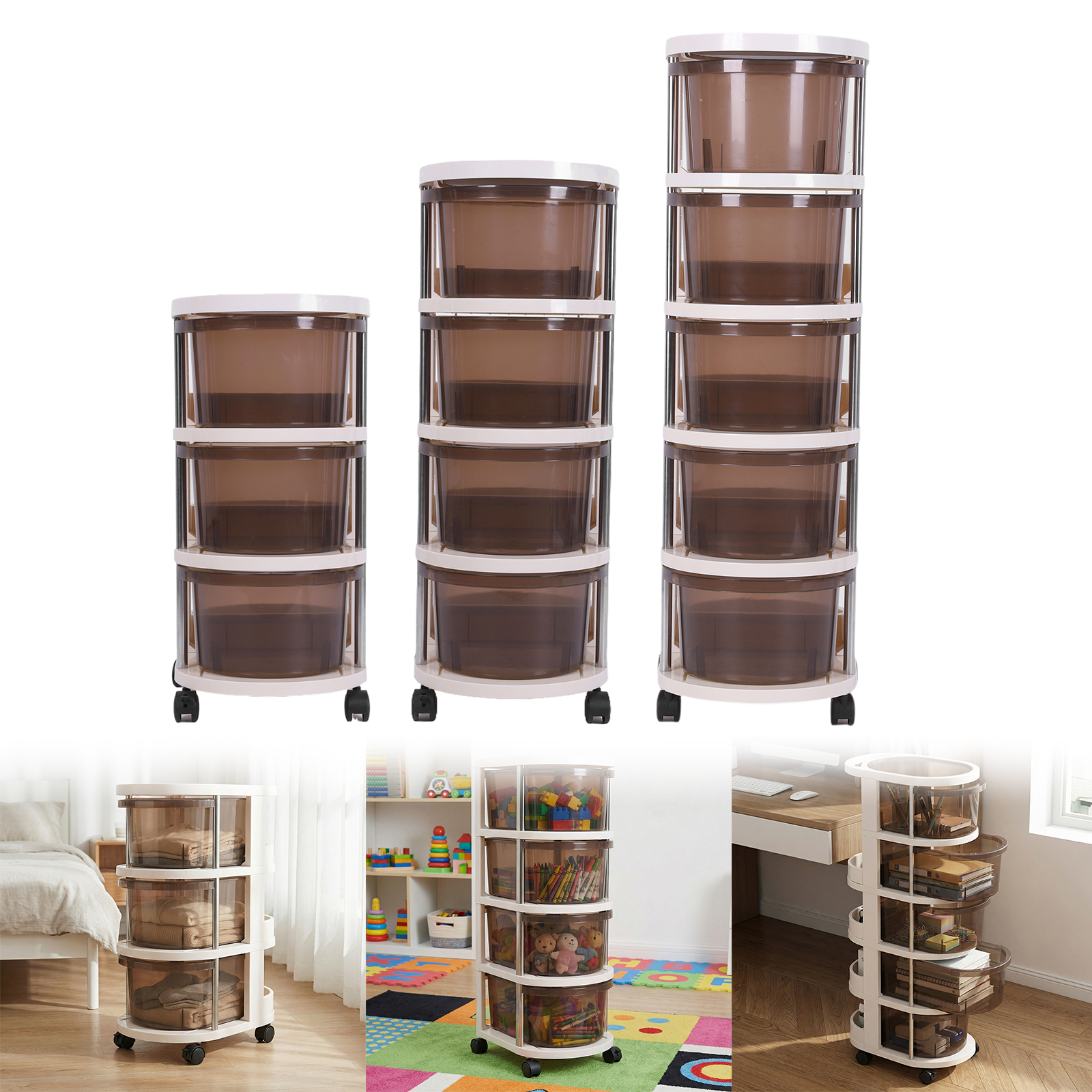 3/4/5-Layers Drawer Style Snac - مراجعة Food Storage With Wheels وسعره