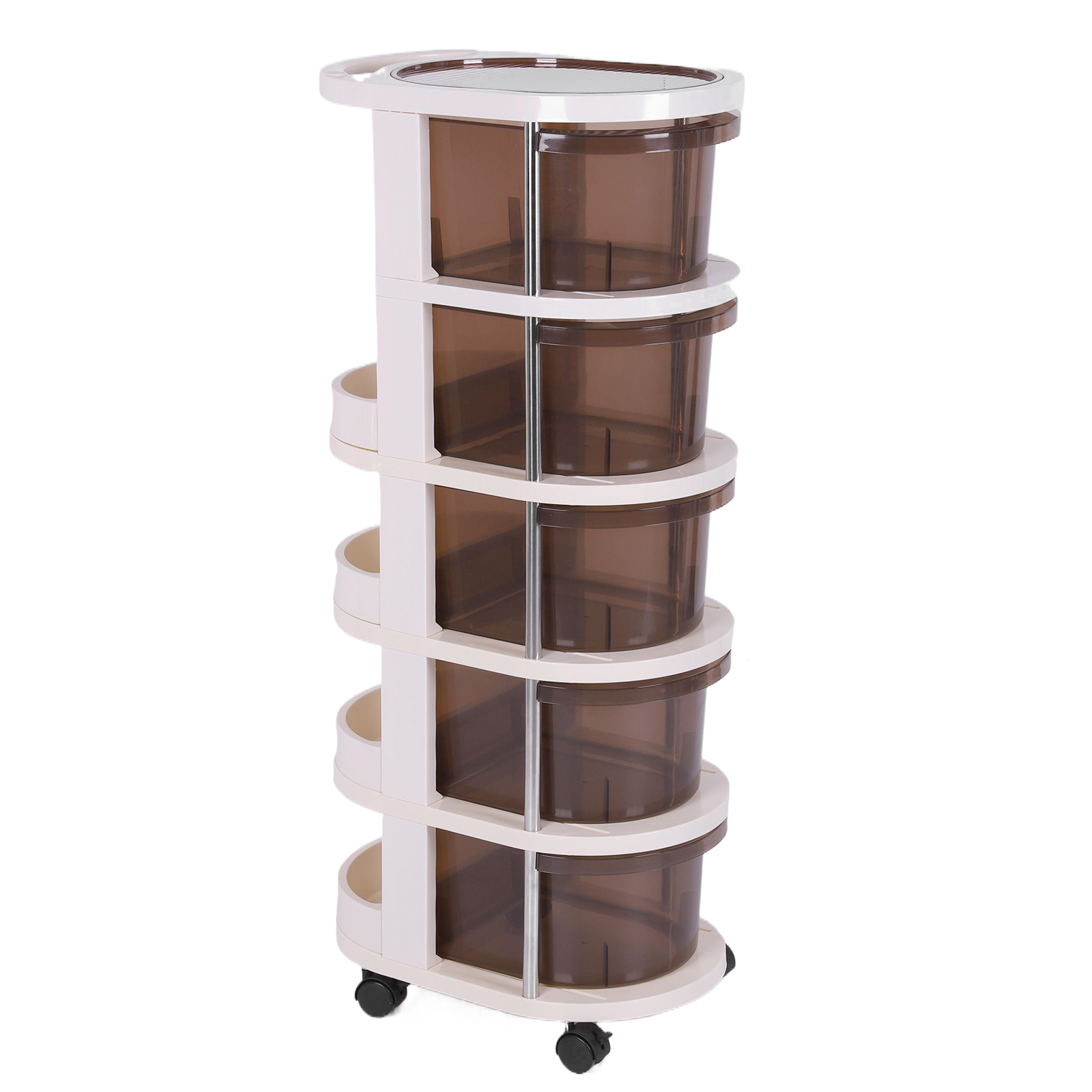 3/4/5-Layers Drawer Style Snac - مراجعة Food Storage With Wheels وسعره