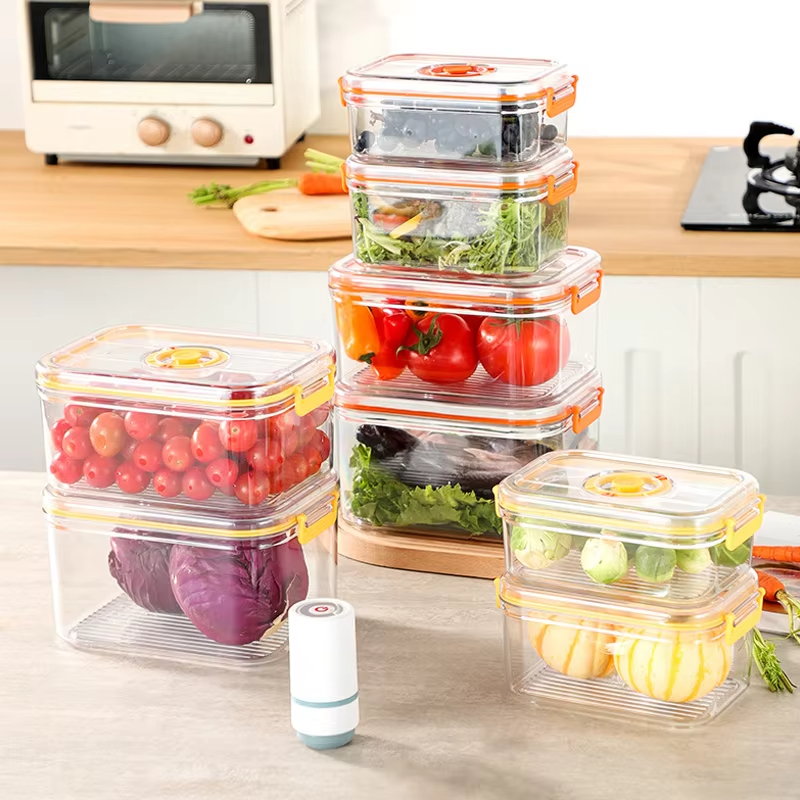 Vacuum Fresh-keeping Box Refri - مراجعة Food Storage Quart وسعره