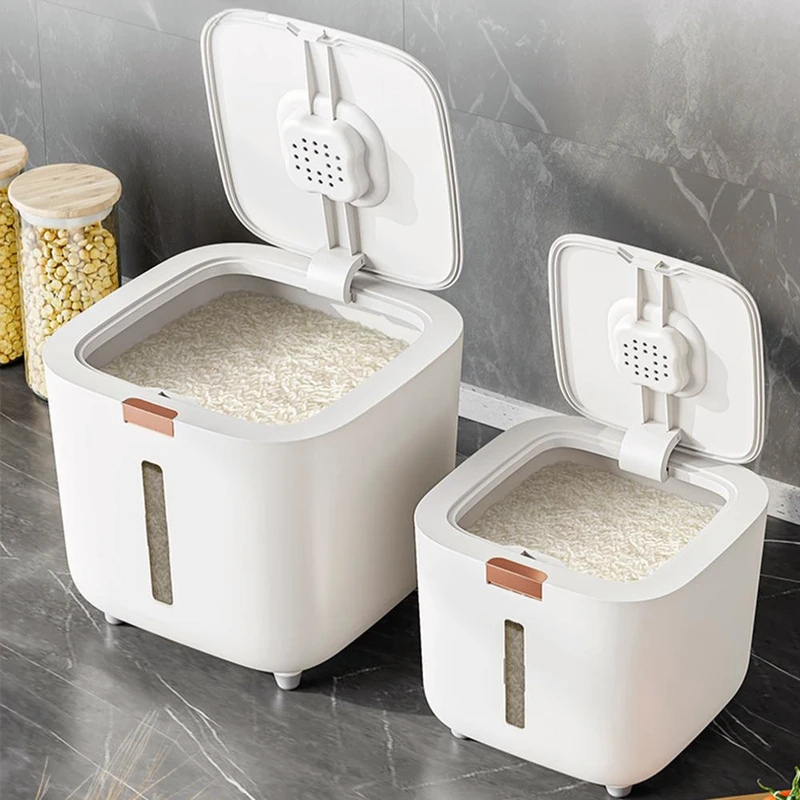 10KG Sealed Rice Storage Box I - مراجعة Food Storage Quart وسعره