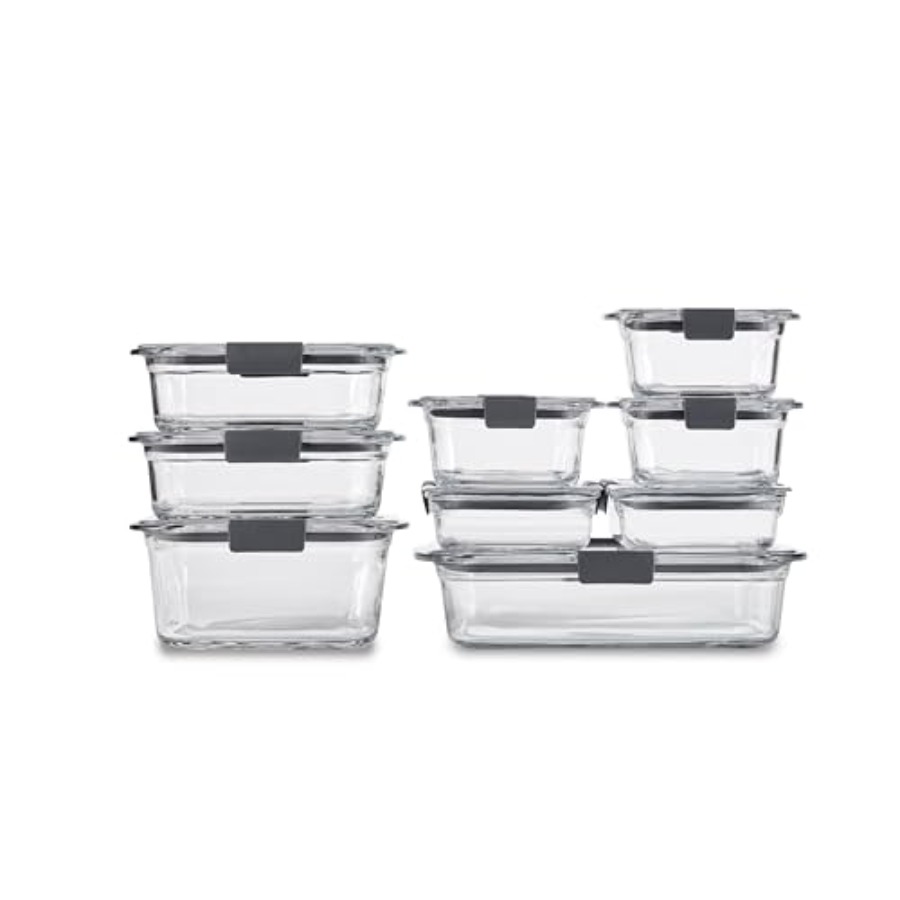 Brilliance Glass Food Storage  - مراجعة Glass Meal Prep Container وسعره
