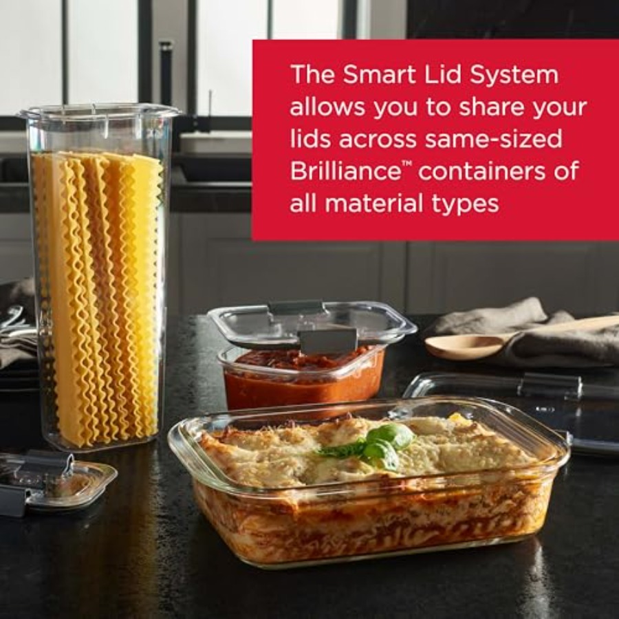 Brilliance Glass Food Storage  - مراجعة Glass Meal Prep Container وسعره