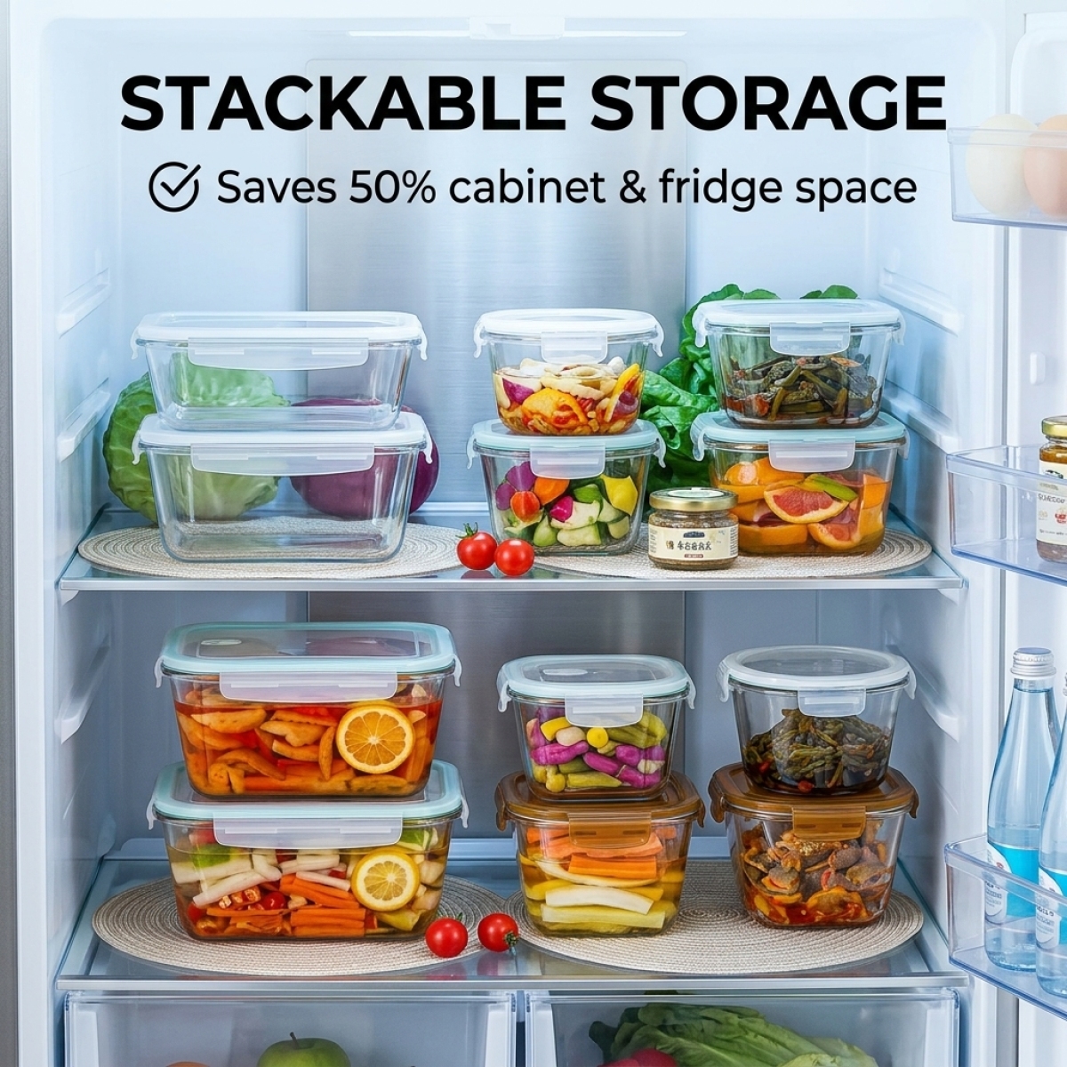 Large Capacity Borosilicate Gl - مراجعة Glass Meal Prep Container وسعره