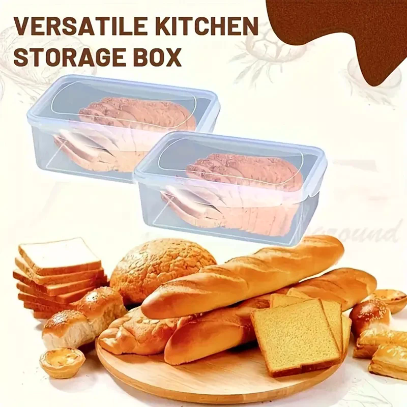 Plastic Bread Storage Box Airt - مراجعة Food Storage Quart وسعره
