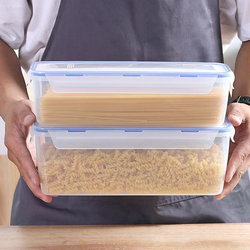 Plastic Bread Storage Box Airt - مراجعة Food Storage Quart وسعره