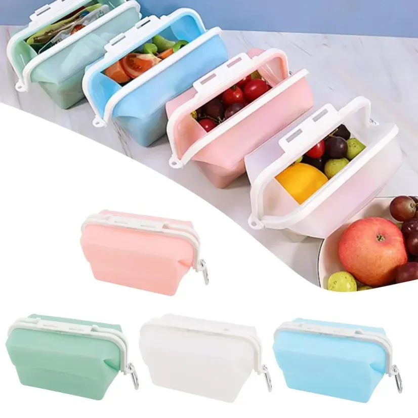 Silicone Travel Premium Reusab - مراجعة Food Storage Silicone Bags وسعره