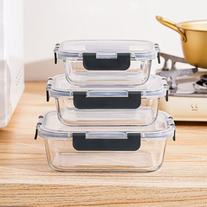 Glass Food Storage Container W - مراجعة Food Storage Drawer Organizer وسعره