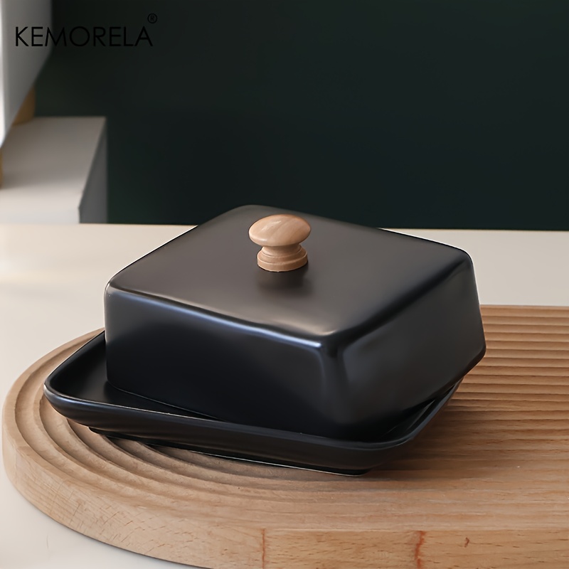Ceramic Butter Dish with Lid R - مراجعة Food Storage Quart وسعره