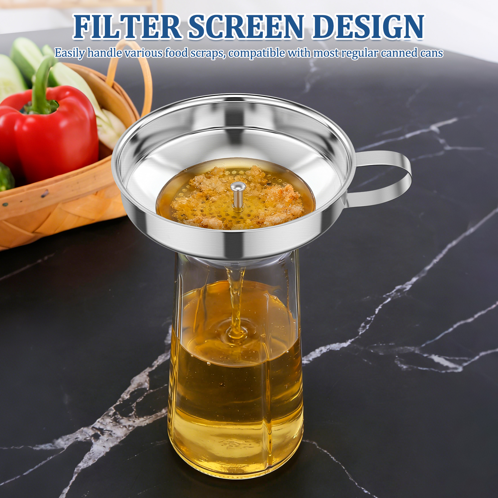 3Pack Canning Funnel with Stra - مراجعة Mason Jar Wide Mouth وسعره