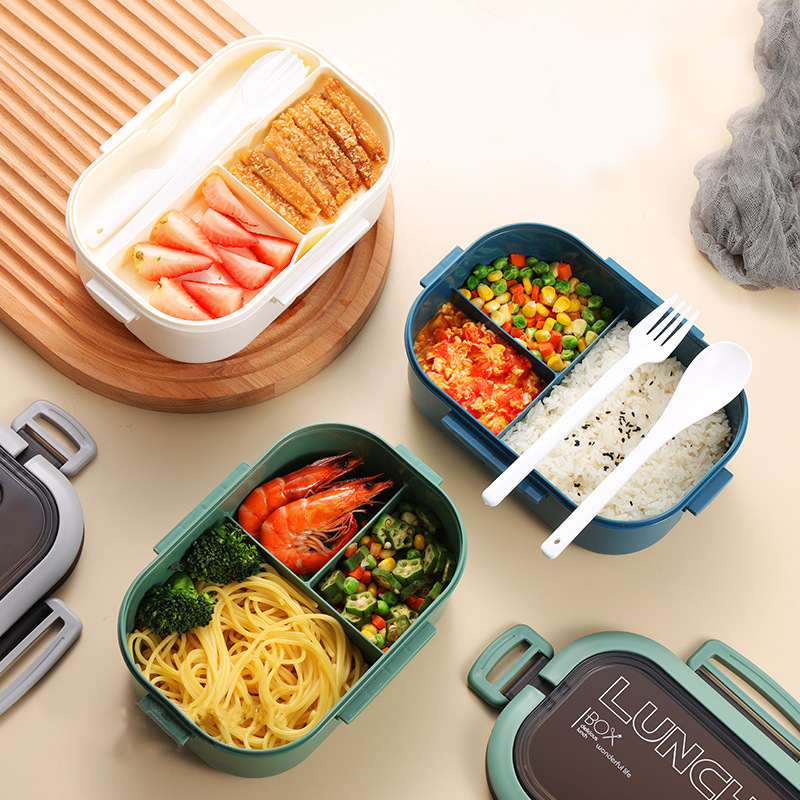 Single Double-layer Lunch Box  - مراجعة Food Storage Drawer Organizer وسعره