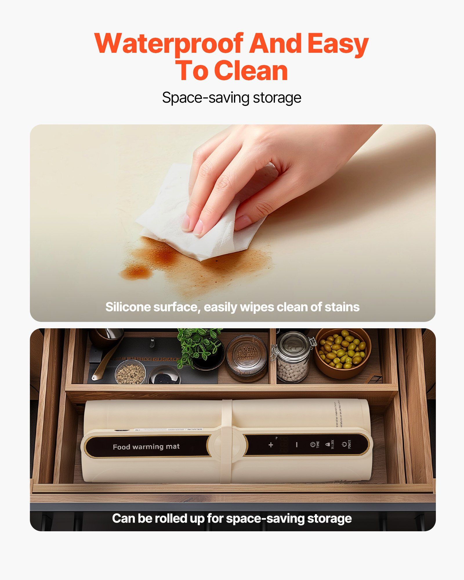 Electric Warming Tray, Food Wa - مراجعة Portable Food Warmer وسعره