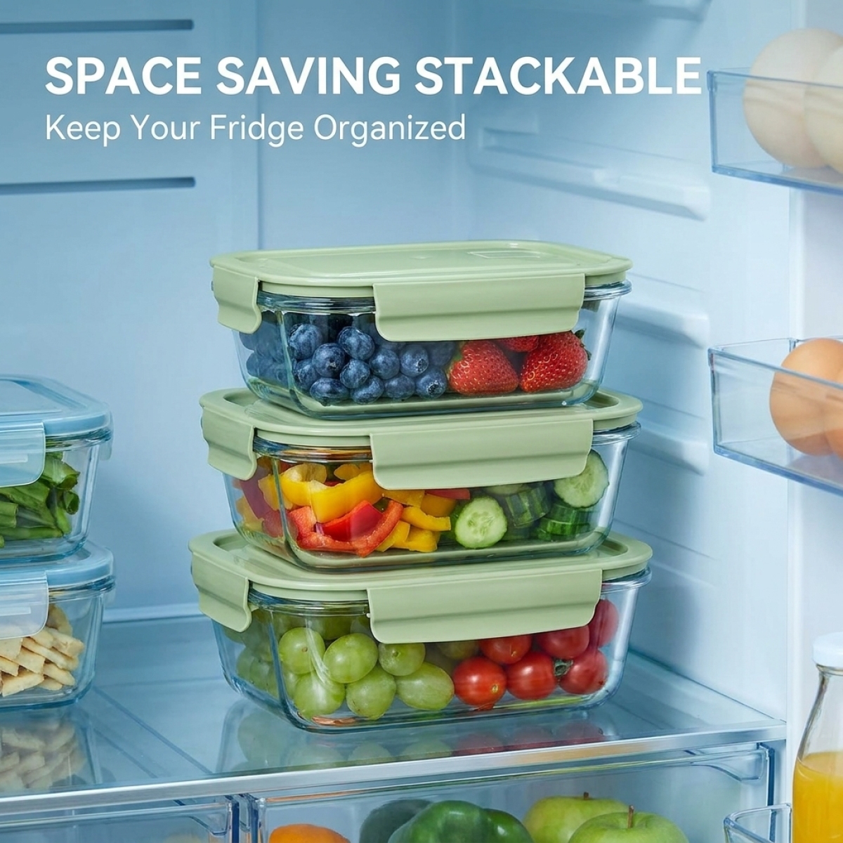 High Borosilicate Glass Lunch  - مراجعة Glass Meal Prep Container وسعره