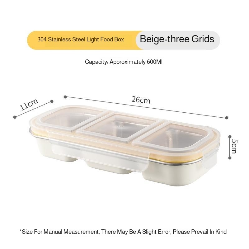 Student lunch box 304 stainles - مراجعة Stainless Lunch Box وسعره