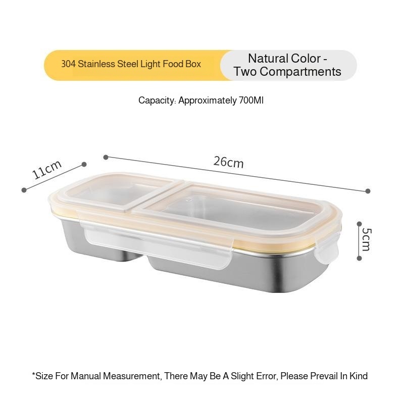 Student lunch box 304 stainles - مراجعة Stainless Lunch Box وسعره