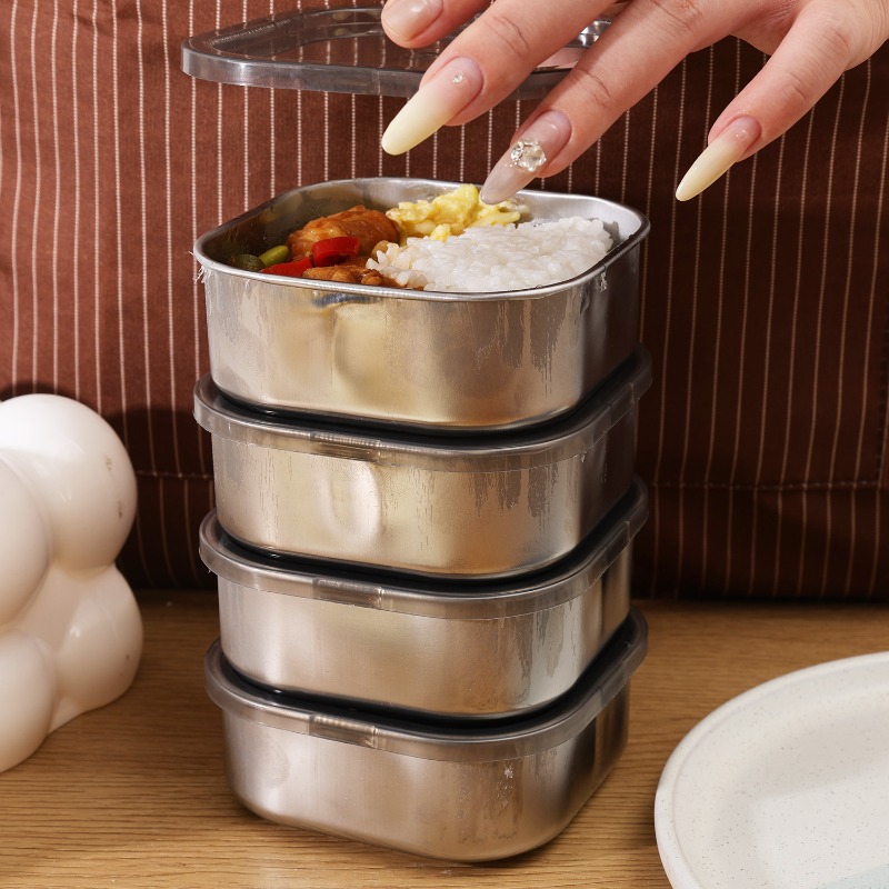 Stainless Steel Food Storage B - مراجعة Food Storage Box Stainless Steel وسعره