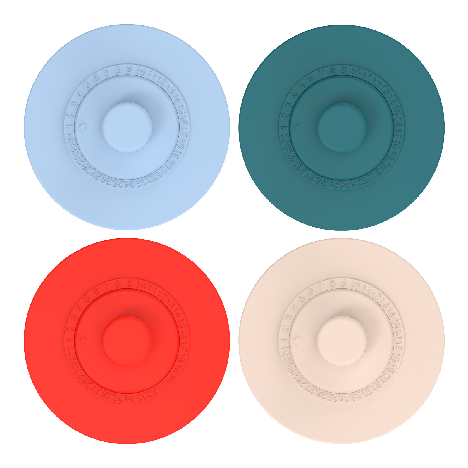 4 Pcs Silicone Fermentation Li - مراجعة Mason Jar Wide Mouth وسعره