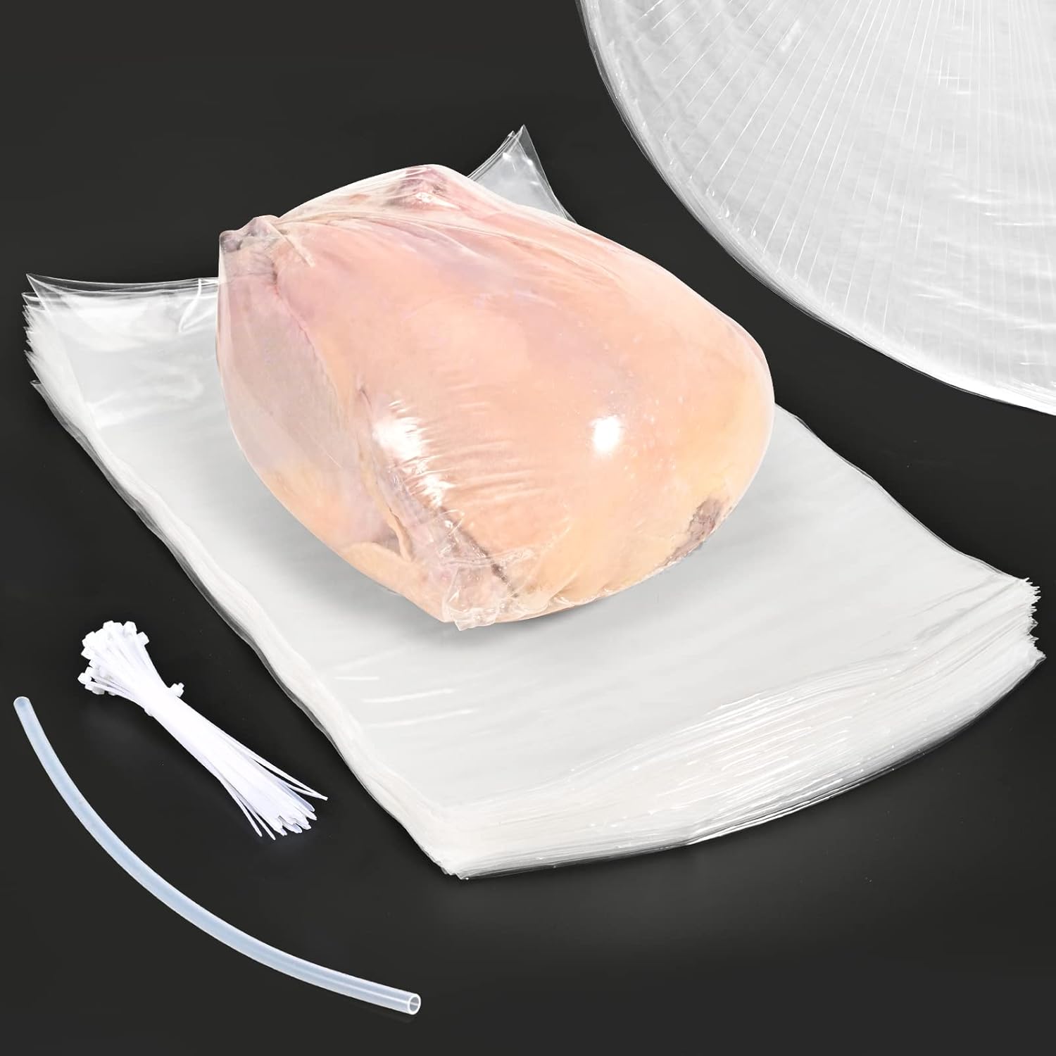 50 Poultry Shrink Bags 10x16in - مراجعة Food Storage Silicone Bags وسعره