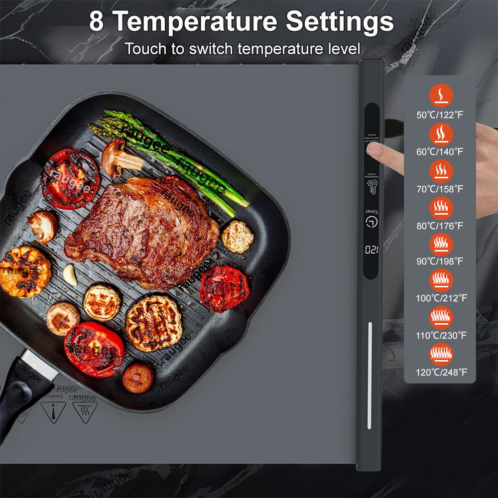 Electric Warming Tray Foldable - مراجعة Portable Food Warmer وسعره
