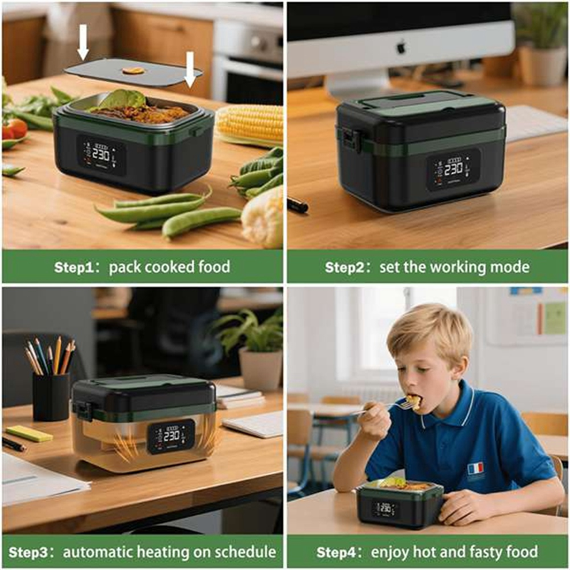 B15C Battery Powered For Adult - مراجعة Food Storage Lunch Box وسعره