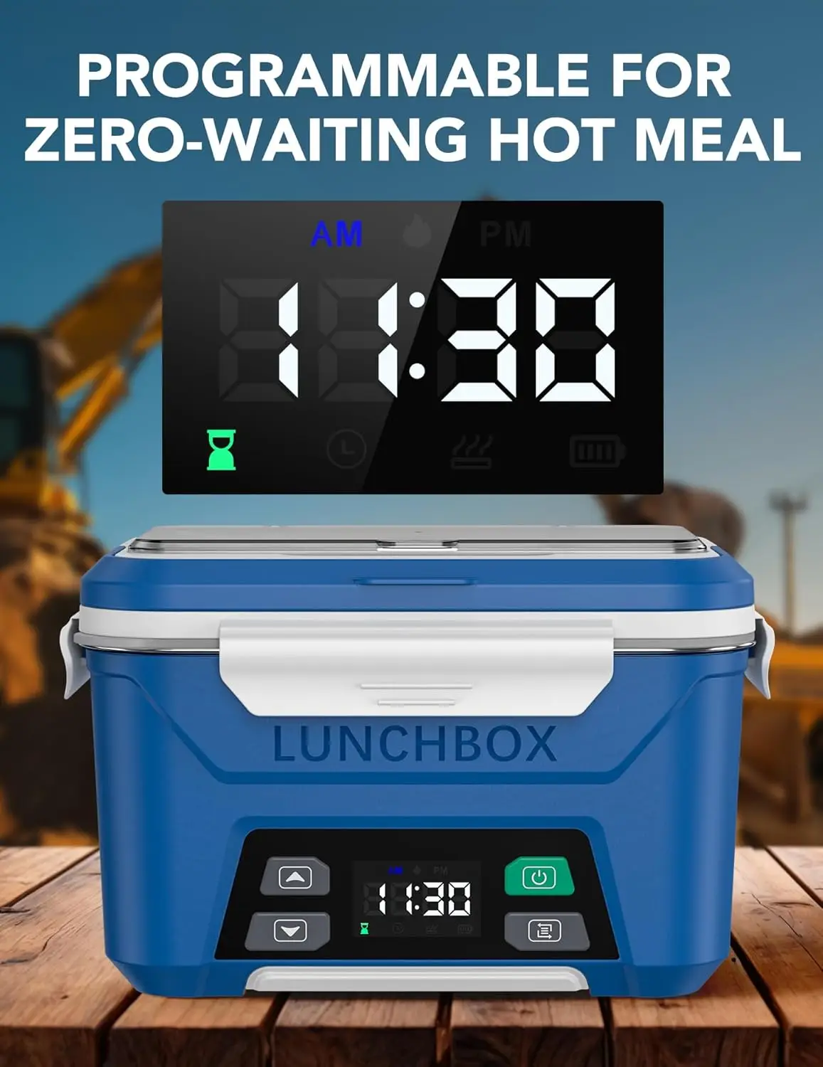 Cordless Electric Lunch Box fo - مراجعة Portable Food Warmer وسعره