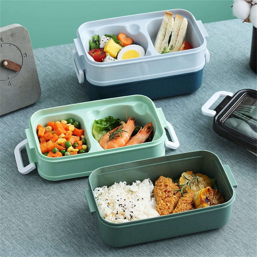 Double-layer Lunch Box 1pc Por - مراجعة Food Storage Drawer Organizer وسعره