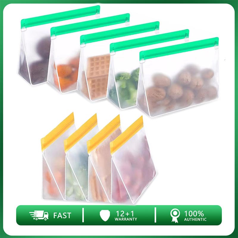 Reusable Food Storage Bag Upgr - مراجعة Food Storage Silicone Bags وسعره