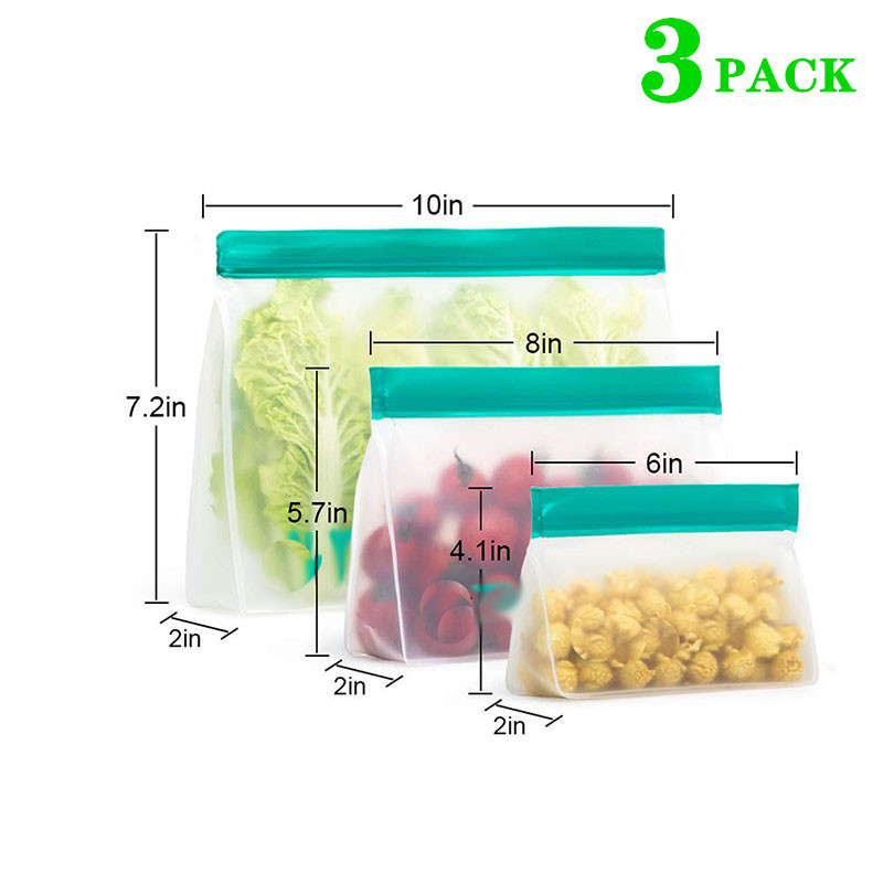 Reusable Food Storage Bag Upgr - مراجعة Food Storage Silicone Bags وسعره