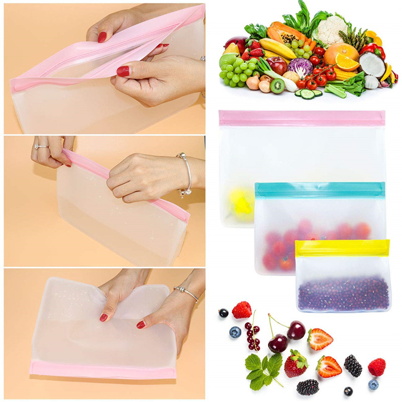 Reusable Food Storage Bag Upgr - مراجعة Food Storage Silicone Bags وسعره