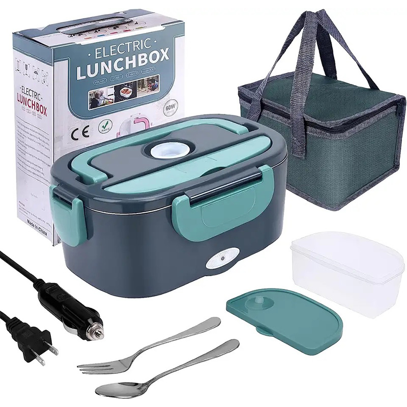 1.5 L 60W Electric Lunch Box F - مراجعة Portable Food Warmer وسعره